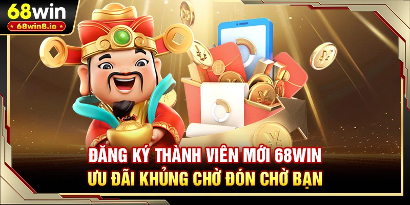 Đăng Ký Thành Viên Mới 68WIN - Ưu Đãi Khủng Chờ Đón Bạn