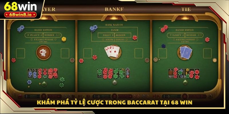 Khám phá tỷ lệ cược trong Baccarat tại 68 WIN